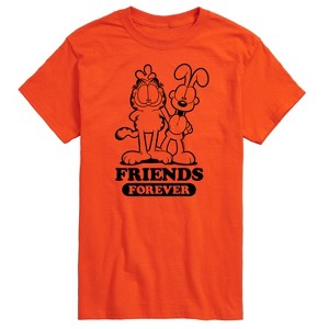 Men's - Garfield - Friends Forever Garfield and Odie Short Sleeve Graphic T-Shirt - 1 of 4