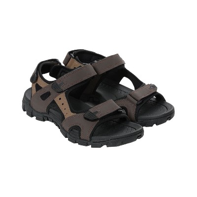 Gioberti Men Open Toe Sandals with Adjustable Straps and Arch Support