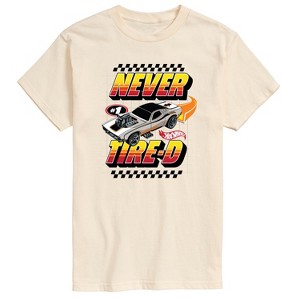 Men's - Hot Wheels - Never Tire D -Men's Short Sleeve T-Shirt Short Sleeve Graphic T-Shirt - 1 of 3