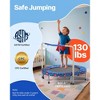 36" Kids Trampoline with Handle, Foldable Mini Indoor & Outdoor Rebounder for Toddlers - 2 of 4