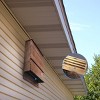 Outer Trails Bat House Outdoor Bat Habitat, Brown All Natural Cedar Wood, 3 Chamber - image 2 of 4