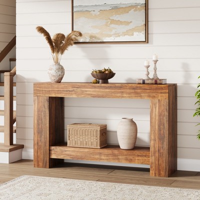 Long Console Table for Entryway