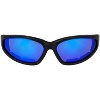 Global Vision Eyewear Hercules Plus Safety Motorcycle Glasses with Blue Mirror Lenses - 2 of 4