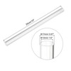 Unique Bargains Lamp and Lantern Water Cooling System Acrylic Rigid Round Pipe Clear 10" - 2 of 4