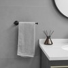 BWE 4-Piece Bath Hardware Set with Towel Bar Towel Hook and Toilet Paper Holder - 2 of 4
