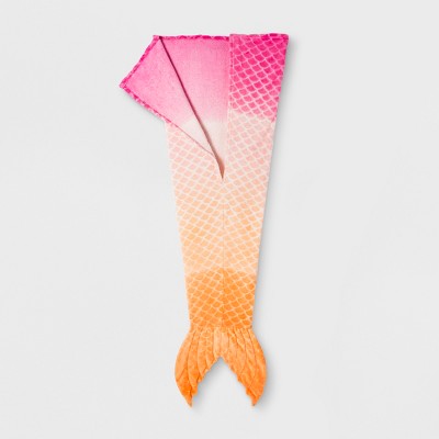 Pillowfort mermaid tail online blanket