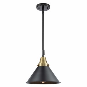 Briarcliff - 1 Light Stem Hung Mini Pendant In Traditional Style-11.13 Inches Tall and 10 Inches Wide - 1 of 1