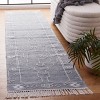 Kilim With Fringes KLM763 Flat weave Rugs - Safavieh - 2 of 4