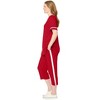 Woman Within Plus Size Contrast Stripe Capri Set - 4 of 4