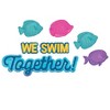 Eureka® Seas the Day We Swim Together Mini Bulletin Board Set, 36 Pieces - 4 of 4