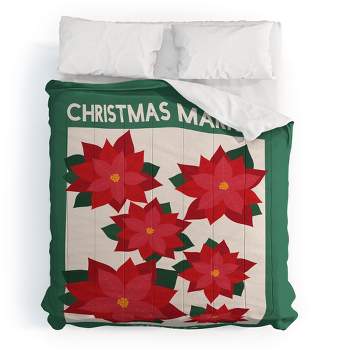 April Lane Art Vienna Christmas Market Comforter + Pillow Sham(s) - Deny Designs