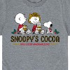 Boys' - Peanuts - Snoopy's Cocoa Christmas Short Sleeve Graphic T-Shirt - 2 of 4