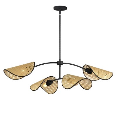 Maxim Lighting Bonnet 4 - Light Pendant in  Black