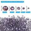 Unique Bargains Jewelry Making Craft Embellishments Rondelle Glass Beads - 2 of 4