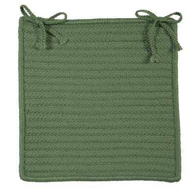Colonial Mills Simply Home Solid - Moss Green Chair Pad (single)