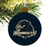 Monmouth University Official Hawks Logo Wood Christmas Tree Holiday Ornament - 4 of 4