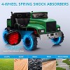 12V Electric Ride-On Truck Car with Remote Control, Electric Dump Bed, 4x200W Motors, and 3 Speed Settings – 2-Seater Utv for Kids - 4 of 4