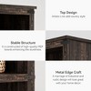 Acekool Farmhouse Bookcase with Storage, Wooden Bookshelf for Home Office, Living Room, Bedroom - 4 of 4