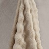 Riverbrook Home 50"x60" Wavy Faux Fur Throw Tan - 2 of 3