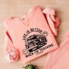 Simply Sage Market S.W.Smiley Life Is Better When I'm Teaching  Lightweight Garment Dyed Sweatshirt - 3 of 4