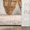 Nuloom Annelle Floral Border Pet Friendly Machine Washable Area Rug, 8' x 10', Beige - 3 of 4