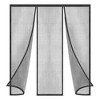 NewHome "2Pcs Magnetic Screen Door for Double Doors, 72x80in Self-Sealing Mesh for Sliding & Patio Doors" Black - 3 of 4