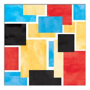 Creative Products Colorful Primary Abstract 16 x 16 Canvas Wall Art - 1 of 4