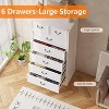 7 Drawers Rustic Dresser for Bedroom, Wood Modern Dresser Chest of Drawers Organizer Storage - 3 of 4