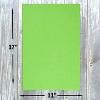 Hamilco Colored Cardstock Paper 11" x 17" Green Apple Color Card Stock Paper 50 Pack - 2 of 4