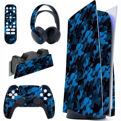 Aghana Digitals Full Set Skin Decal for PS5 Console Disc Edition