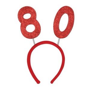Beistle Milestone Birthday Boppers, Fun Styles and Colors - 1 of 1