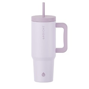 GROSCHE ASPEN 40oz Tumbler with Handle and Straw, Insulated Tumbler - 1 of 4
