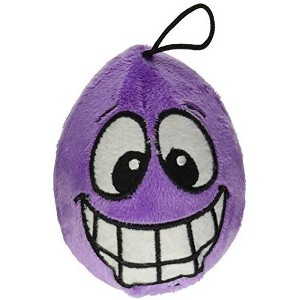 Multipet Egg Noggins Squeaky Silly Face, 4" - 1 of 1