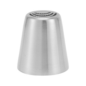 Unique Bargains Piping Tip 304 Stainless Steel Silver Tone 0.98"x1.46"x1.65" 1 Pcs - 1 of 3