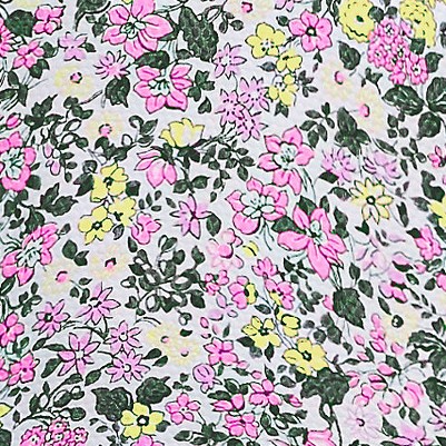 white multi ditsy floral