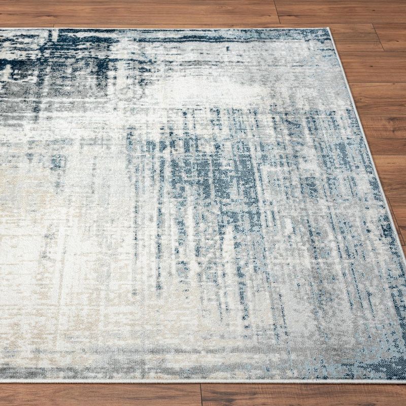 Luxe Weavers Modern Distressed Abstract Area Rug, 3 of 11