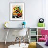 Stupell Industries Riding In Back Dino Car Framed Print Under Glass Art - 3 of 4