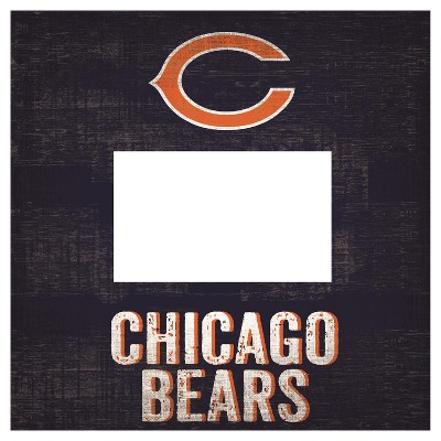 Nfl Chicago Bears Fan Creations Round Distressed Sign : Target