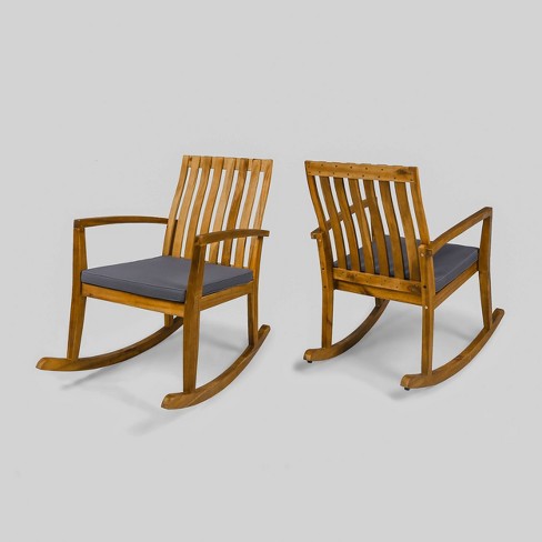 Nuna acacia discount wood rocking chair