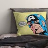 Marvel Captain America Good Work Throw Pillow 18x18 Inches - 2 of 4