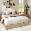 Platform Bed Frame, Wooden Slat Support,No Box Spring Needed, Easy Assembly - 2 of 4