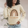 Simply Sage Market Women's Graphic Sweatshirt You Belong Rainbow - 2 of 4