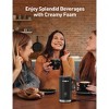 Paris Rhône Electric Milk Frother and Steamer,Black/Sliver - 3 of 4
