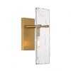 Savoy House Genry 1 - Light Wall Light in  Warm Brass - 2 of 4