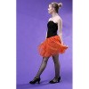 BellaSous Women’s Black Multi-Layered Tutu Skirt, Adult Costume and Dress-Up Skirt for Halloween- Orange - 4 of 4