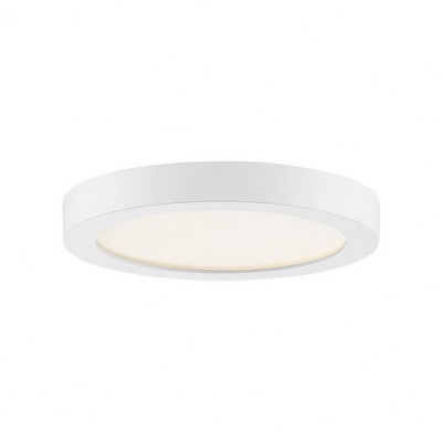 Quoizel Lighting Outskirts 1 - Light Flush Mount in  Fresco