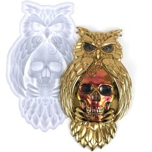 JDICTION 3D Unique Owl Skull Silicone Resin Molds - Epoxy Casting Molds for DIY Crafts & Decor - 1 of 4