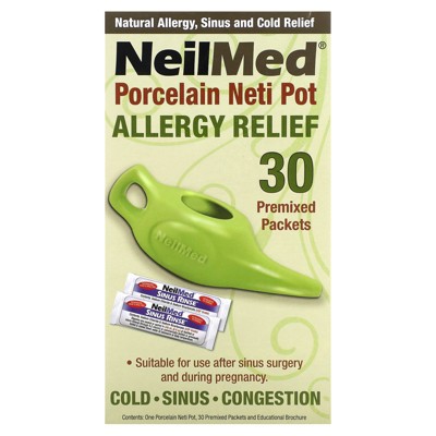 Neilmed Nasaflo Neti Pot Sinus Relief With Premixed Packets - 50ct : Target