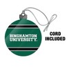 Binghamton University Stripes Acrylic Christmas Tree Holiday Ornament - 3 of 4