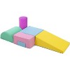 6-Piece Soft Toddlers Climbing Toys, Baby Foam Climbing Blocks for Babies Toddlers, Waterproof Foam Play Gym Climber Structures - 2 of 4
